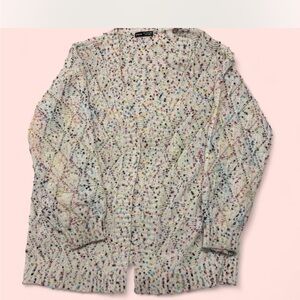 Colorful Knit Cardigan